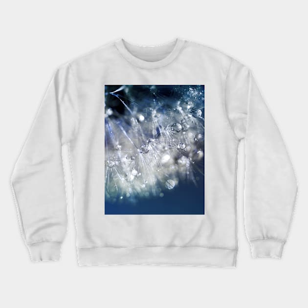 New Year's Blue Champagne Crewneck Sweatshirt by micklyn